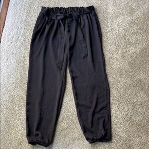 Motherhood Maternity Charmeuse Jogger Maternity Pants Underbelly SMALL